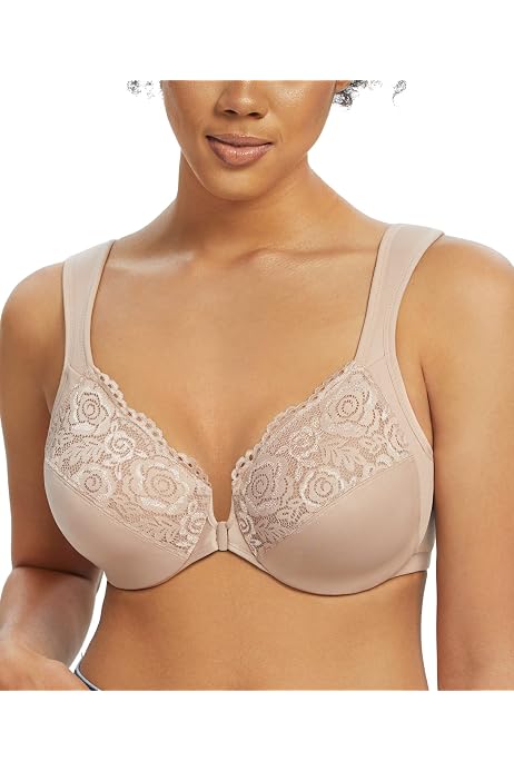 Lot De 2 Brassières Sans Armatures - Confortables, Imprimé, Bretelles Réglables, Pour Tous Les Jours