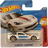 Hot Wheels Tekli Arabalar 11 Corvette Grand Sport - JJK27 (KISA KART)
