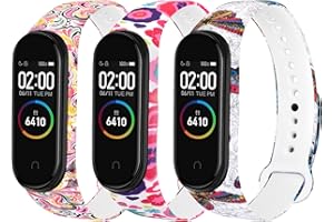 Yisica Bransoletka do Xiaomi Mi Band 4 / Xiaomi Mi Band 3, silikonowa bransoletka sportowa, wodoszczelna, do Xiaomi Mi Band 4 / Mi Band 3