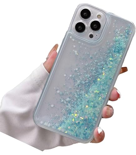 IMEIKONST Glitzer-Handyhülle Mit Flüssig-Treibsand-Effekt Für IPhone 16 Plus – Stoßfest & Klar