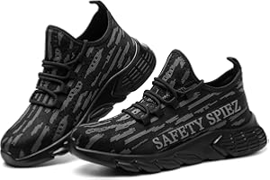 SPIEZ Leichte Sicherheitsschuhe Damen s1, rutschfest Arbeitsschuhe für Damen Pannensichere Arbeitsschutzschuhe für Arbeit und den täglichen Gebrauch