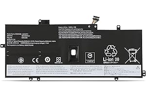 AKKEE L18C4P71 02DL006 Laptop Battery for Lenovo ThinkPad X1 Yoga 4th 5th Gen / X1 Carbon 7th 8th Gen Series L18L4P71 L18M4P72 02DL004 02DL005 SB10K97644 SB10K97643 15.36V 51Wh