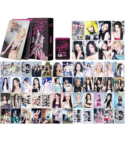GNHG 2025 Photocard BLACKPINK 95pcs - 55 Lomo Cards + 40 Stickers, Coffret Cadeau K-Pop