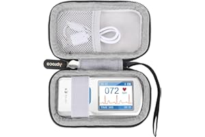Aproca Hard Travel Case Compatible EMAY/CONTEC Handheld Portable ECG Monitor