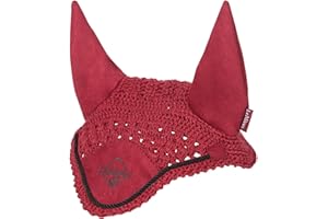 LeMieux Hobby Capot anti-mouches pour cheval Gris foncé À partir de 3 ans