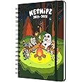 Grupo Erik Ketnipz Diary 2024-2025 | Back To School 12 Months A5 Academic Diary 2024-2025 Week To View | August 2024 - July 2025 | Mid Year Diary 2024-2025 With Stickers | Ketnipz Gifts