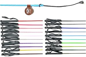 JA Horse Reitgerte Kinderreitgerte Dressurgerte Gerte mit Gummigriff und Handgelenkschlaufe 75/100 cm (100 cm, hellblau)