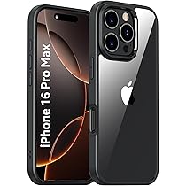 CZARTECH Native Back Cover for iPhone 16 Pro Max Clear case