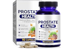 CJXHJY Prosta Komplex Kapseln für Männer - Mit Saw Palmetto 320mg, Kürbiskern, Brennnessel & Lycopin - Unterstützt Prostata-Gesundheit, Blasenfunktion & Harntrakt - 120 Vegane Kapseln (2 Monate)