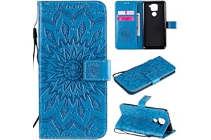 CHcase Funda para Xiaomi Redmi Note 9 Carcasa Libro con Tapa de Cuero con Ranuras de Tarjeta, Soporte, Cierre Magnético Wallet Case Flip Cover - Azul