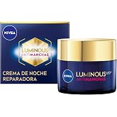 NIVEA Luminous630 - Night Cream - Repair Cream - With Hyaluronic Acid and Thiamidol - Anti-Blemish Formula - Face, Neck and N