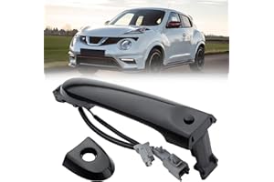 aiyraa Front Right Driver Side Exterior Door Handle, Compatible with Nissan Juke F15 2010-2019, 80644-1FA5A, 80644-3WC2A, 80640-3WC2A, Durable Replacement Handle