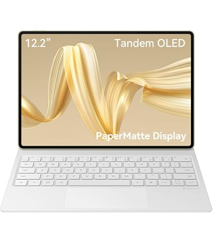 HUAWEI MateBook 12-Inch 2-in-1 Tablet with Keyboard (Champagne