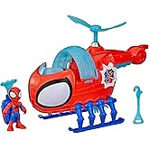 Marvel Spidey and His Amazing Friends Team Spidey Copter, 7,6 cm Oyuncak Ara&ccedil;lı Aksiyon Fig&uuml;r&uuml;