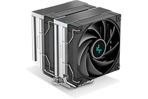 DeepCool AK620 Dissipatore Aria per CPU ad Alte Prestazionicon 6 Heatpipes, 2x 120 mm FK120 Ventole FDB PWM, TDP 260W, LGA1700 e AM5 Compatibile
