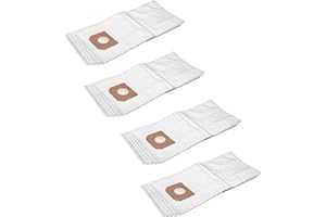 vhbw 20x worków do odkurzacza kompatybilnych z odkurzaczem Würth ISS 35-S, ISS 45-M ISS 55-S - mikrowłókno, białe