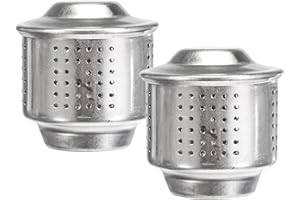 TLDSHOP® - PARASPRUZZI per CAFFETTIERA - per Moka - Universale - in Acciaio - Leggero e di Ottima qualità - Pezzi: (2)