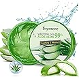 ASYBO 200 ML Aloe Vera Gel - 99% Reine Bio-Aloe Vera Feuchtigkeitscreme Für Gesicht Und Körper
