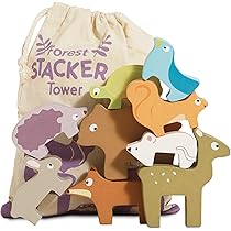 Andreu Toys Tooky Toy – Gioco Mosaico In Legno Con Animali – Giocattolo Educativo Per Bambini