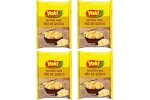 Yoki Mezcla para pan de queso - Mezcla para pan de queso, 250 g x 4 – (Paquete de 4)