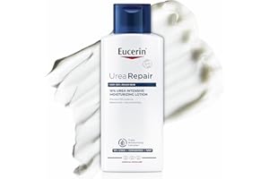 Eucerin Urea Repair Emulsione Intensiva 10% 400 ml, Crema idratante corpo per 72 ore, Crema Urea al 10% e Ceramidi per un sollievo immediato della pelle secca, molto secca e ruvida