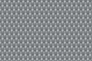 Sellon24 Polyrattan Balkonverkleidung Sichtschutz Balkonsichtschutz anthrazit braun weiß schwarz Kupfer grün Meterware Balkonbespannung 17,99€ / Quadratmeter (H 90cm, RD17 - Silber Grau)