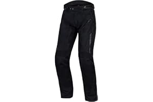 REBELHORN Hiker III Pantalones de Moto Hombre | Textil | Membrana de Reissa | Protectores de Rodilla Nivel 2 | Bolsillos para Protectores de Cadera | Tres Longitudes de Pierna | Tallas hasta 7XL