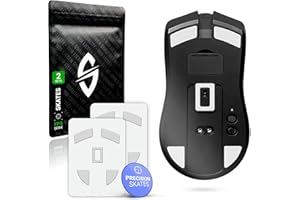 SensoryBoost FPS Glides wymienne nóżki do myszy Razer Viper Ultimate (zestaw 2 szt.) - płaska powierzchnia, samoprzylepna, wstępnie wycięta, PTFE, łatwe w użyciu, zestaw ulepszeń