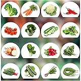 Prademir Gemüse Samen Set - 16 Gemüse Sorten aus Portugal | 100% Natur Saat (Keine Chemie, Gentechnik, künstliche Wachstums-H