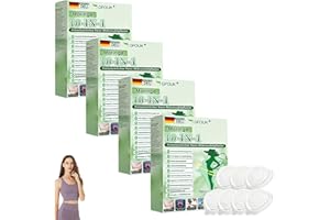 BUILDLEAF GFOUK Moringa 10-in-1 fortgeschritten Nano Mikronadel Pflaster, 7 Stück/Pack nad nano microneedle pat, Moringa nano pflaster, Natürlich Abnehmpflaster für alle Körpertypen (4 Pack)