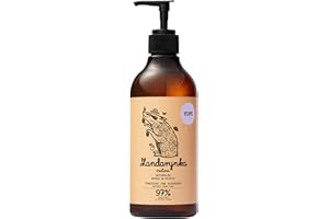 YOPE Jabón de Manos | Extracto de mandarina y de frambuesa | Glicerina vegetal | Hidratante | Desengrasante | Nutritivo | 98% Ingredientes naturales | Vegan formula | Mandarina y Frambuesa | 500ml