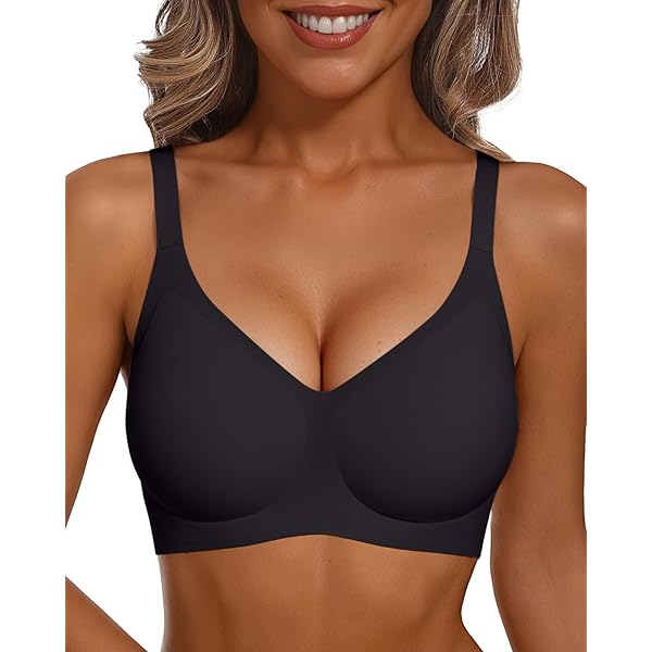 Reggiseno Senza Cuciture E Senza Ferretto - Comodo E Morbido Per Tutti I Giorni | Design Push-Up E Senza Fili - Foto 3