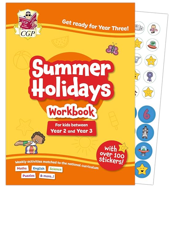 Cgp Summer Holidays Activity Workbook Fo cover
