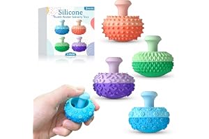 4 st silikon fidget toys sensoriska stenar Worry anti-stressleksak ADHD | Anti-stress-leksak för barn, vuxna, sensorisk leksak för autism, fidget-stresslindring, sensorisk gåva