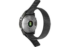 Songsier Bracelet Compatible avec Garmin Fenix 8 47mm/7/6/6 pro/5/5 Plus 22mm Quick Fit Nylon Sport Loop Bracelet pour Forerunner 935/945/955/Epix 2/Epix 2 Pro 47mm Instinct 2