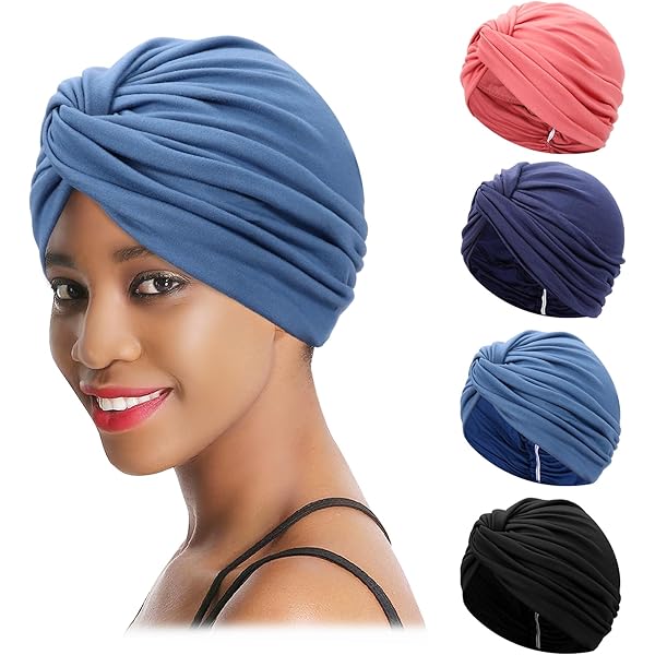 Turbante Chemio Per Capelli Turbanti Pre-Annodati Per Capelli - Main Image