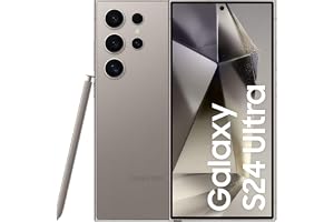 SAMSUNG Galaxy S24 Ultra, AI Phone, 256GB Storage, Titanium Gray, 12GB RAM, Android Smartphone, 200MP Camera, S Pen, Long Battery Life (KSA Version)