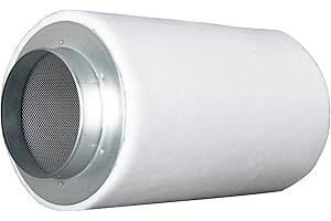 Prima Klima ECO Line AKF Aktivkohle-Filter Luft-Filter Geruchsfilter Abluft-Filter Grow Filter für Rohrventilatoren vers. Größen (475-m³ - 620-m³ 160-mm Flansch)