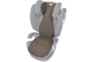 Liebes von priebes COOLAIR Sitzauflage für Autositze Gruppe 1-3 I Atmungsaktive Sommer Sitzeinlage Autositz 9kg-36kg I Sommerbezug, Schonbezug waschbar - schützt den Sitz vor Flecken