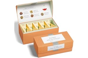 TEA FORTE Tea forté Herbal Tea Assortment - Presentation Box mit 20 Tee-Pyramiden, 1er Pack (1 x 62 g)