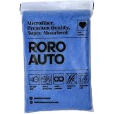 Roro Auto Pasifik Mikrofiber Ara&ccedil; Yıkama Bezi &amp; Oto Kurulama Havlusu 50X70