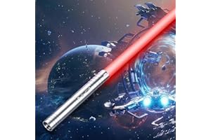 MOZKETO19 Lightsaber Star-Wars, USB Rechargeable Lightsabers with Metal Handle, RGB 15 Colors and 4 Modes Light Sabers for Kids and Adults, Christmas Halloween Present for Kids, Lightsaber 1 Pack