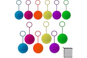 GADNOZEL Reusable Water Balloons, 12 PCS Silicone Refillable Water Bomb Balls with Bag for Summer Outdoor Swimming Pool Supplies