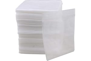 Mxfans White OPP Plastic Double-sided CD DVD Sleeves with Window & Flap Pack of 500