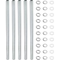 Kit Tubi Per Lampada 35 Pezzi - Dadi Esagonali, Rondelle E Tubi Filettati 1/8IP Per Fai Da Te - Foto 7