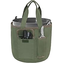 Borsa Portaoggetti Da Giardino Housolution - Multi-Tasca, Tracolla Regolabile, Verde - Foto 6