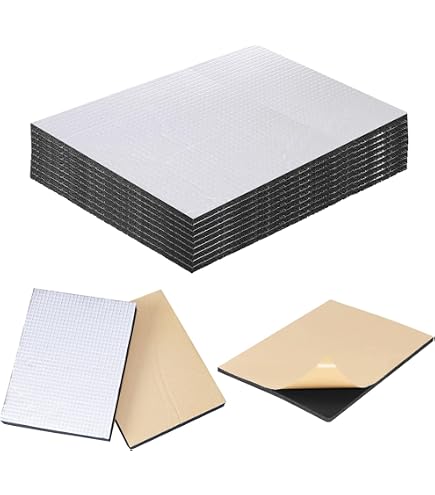 Plaque Isolante Aluminium Adhésive - 200x250mm - Protection Thermique Jusqu'à 343°C