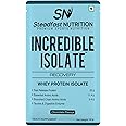 Steadfast Nutrition Incredible Isolate Whey Isolate Protein.. (30 Sachets Pack, Chocolate Flavour)