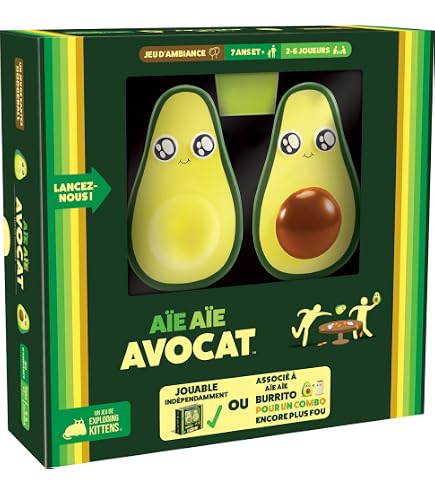 Aïe Aïe Burrito - Exploding Kittens Board Game