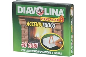 FERMART.IT DIAVOLINA ACCENDIFUOCO 40 CUBETTI ART.15300 PZ - 24